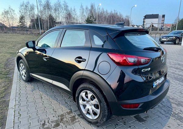 Mazda CX-3 cena 62900 przebieg: 94921, rok produkcji 2018 z Mława małe 379